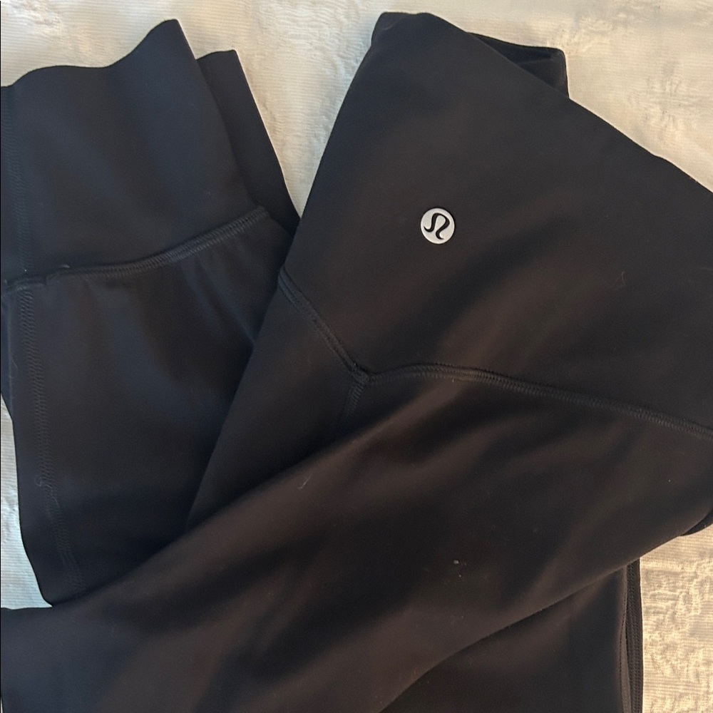 Lululemon Athletica Black Joggers Pockets Sz 6